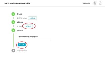 Screenshot Foglalas Screenshot Foglalas